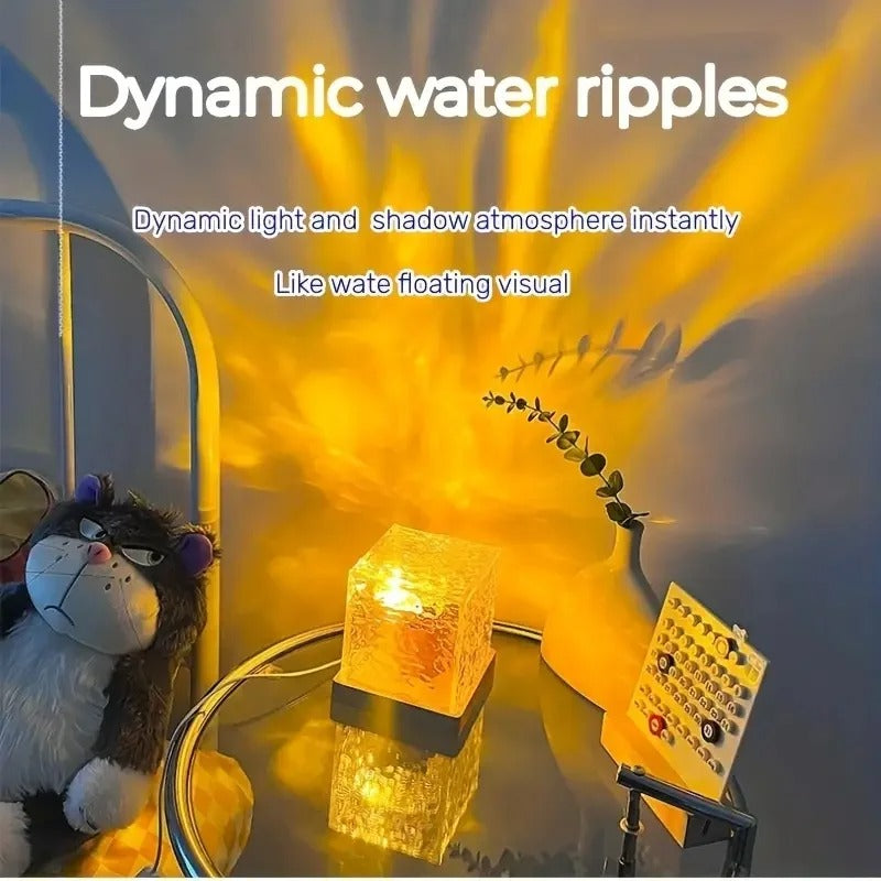 Slageny Water Ripple Crystal Light